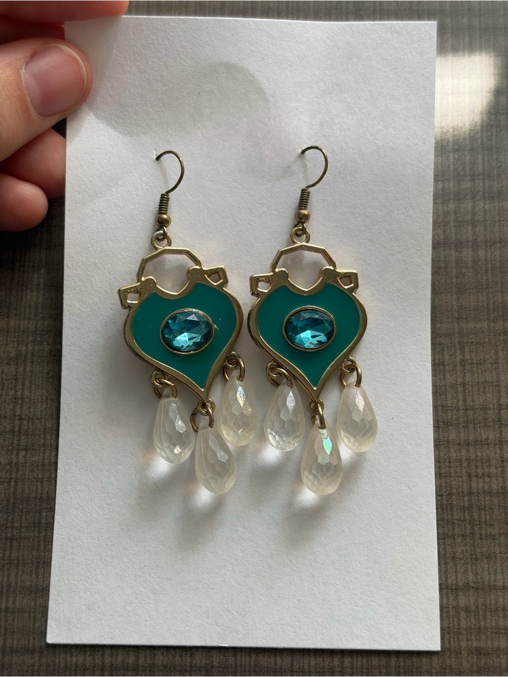 Disney Princess Jasmine Aladdin Earrings Used